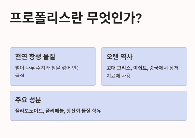 프로폴리스란 무엇인가?