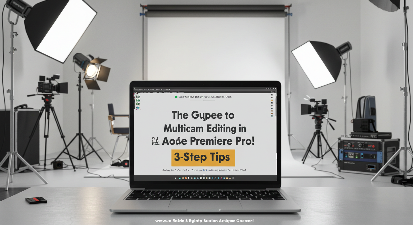 어도비 프리미어 프로 멀티캠 편집 방법 완벽 가이드! 3단계로 끝내는 꿀팁 🎬