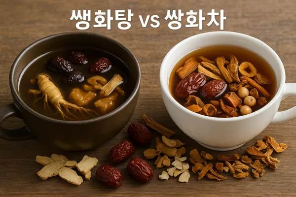 쌍화탕과 쌍화차 차이3