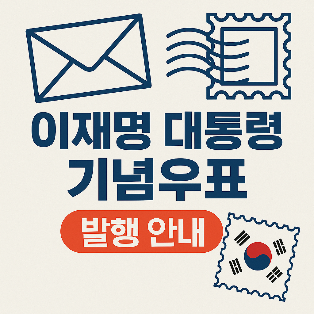이재명 대통령 기념우표 발행