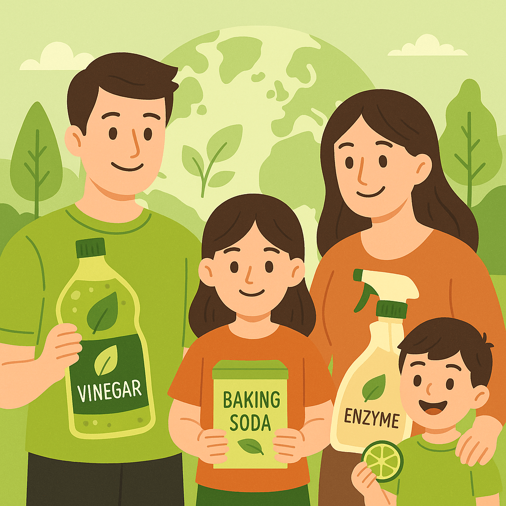 음식물처리기 전용 세정제 없이 친환경 청소법