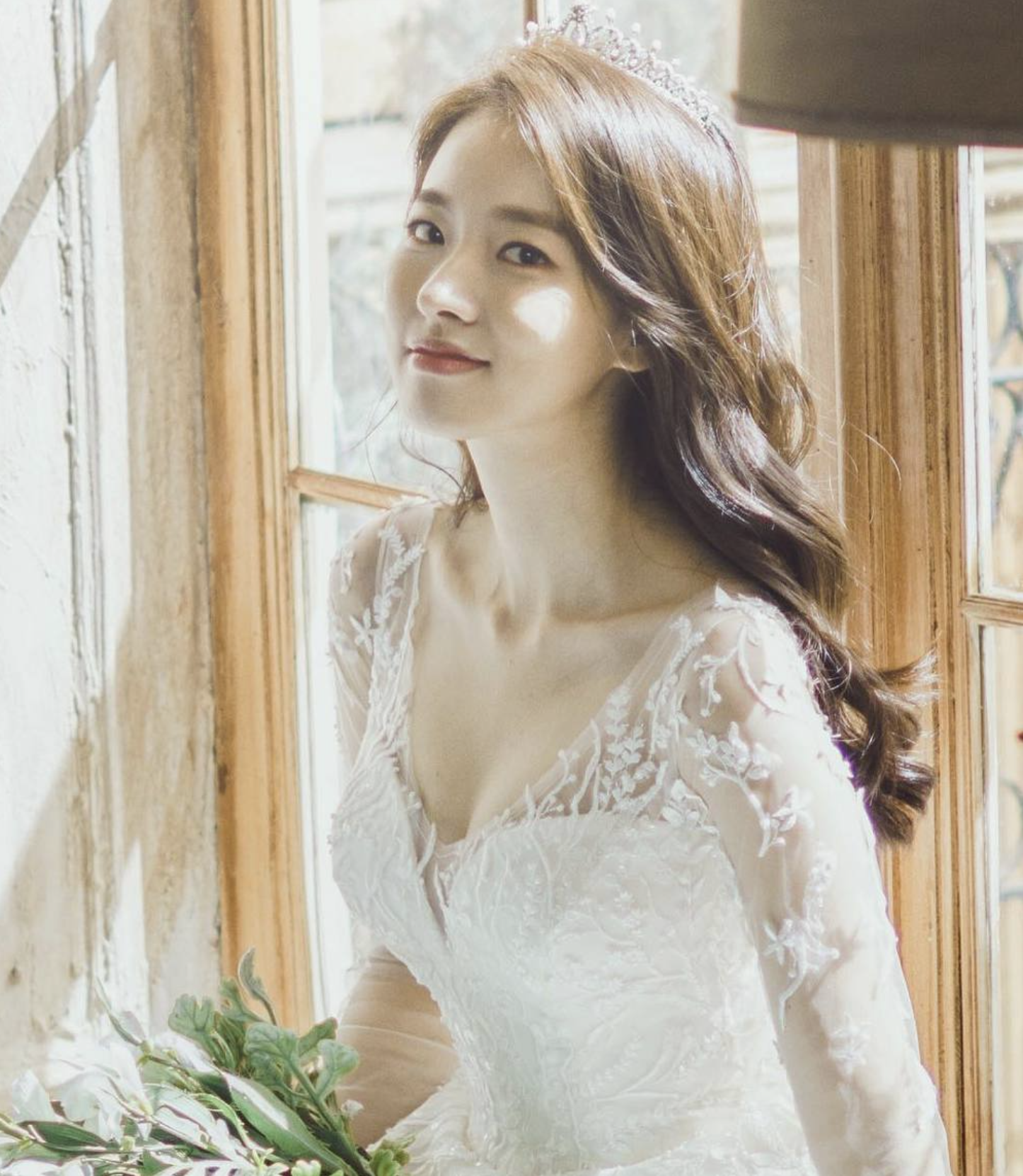 이시아 웨딩 드레스 미모