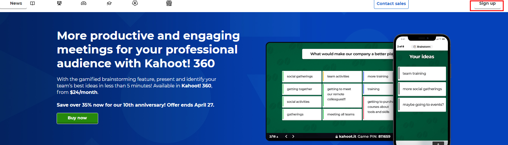 카훗 가입 및 사용방법-Kahoot!-온라인 퀴즈게임