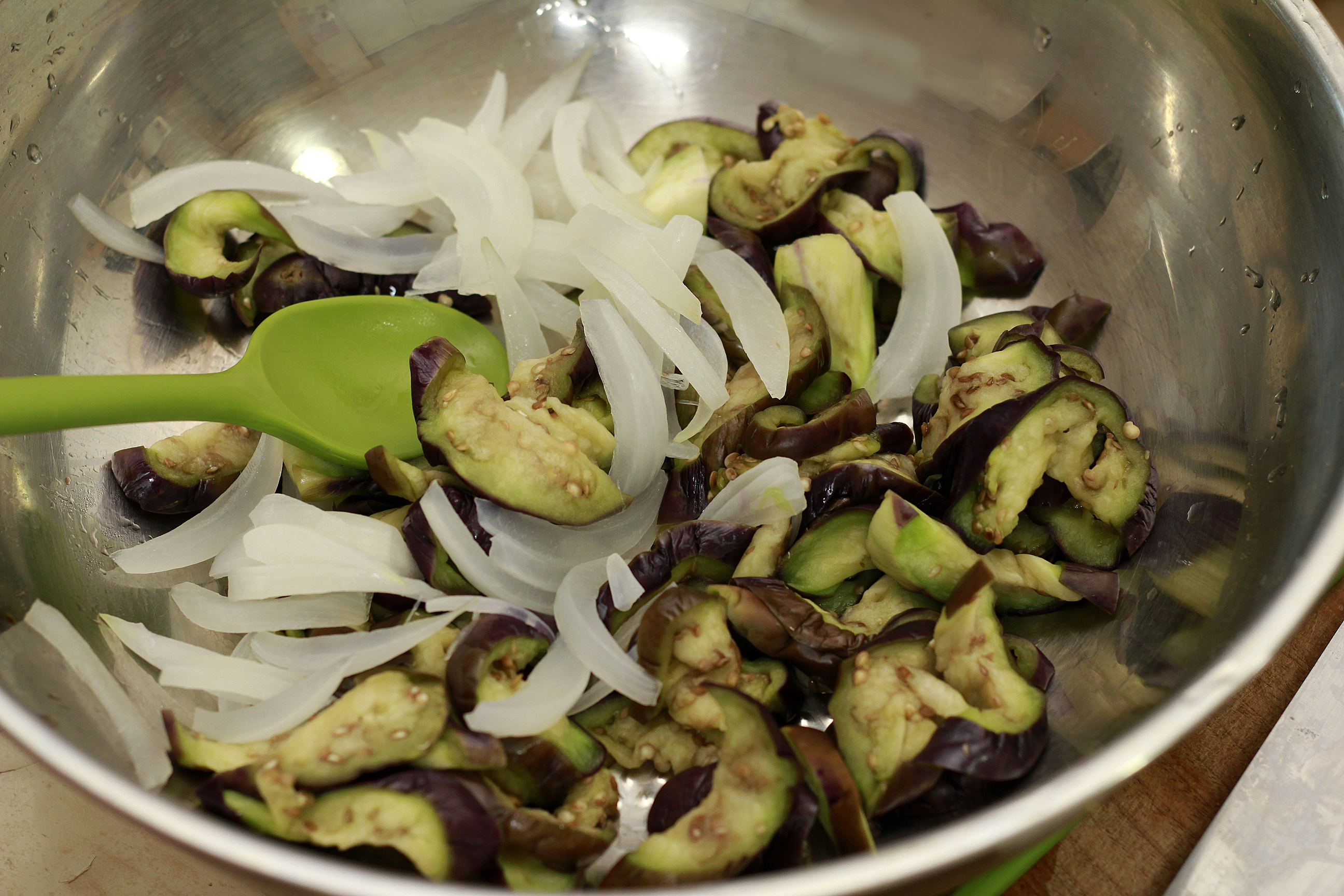 가지무침_찐가지나물무침