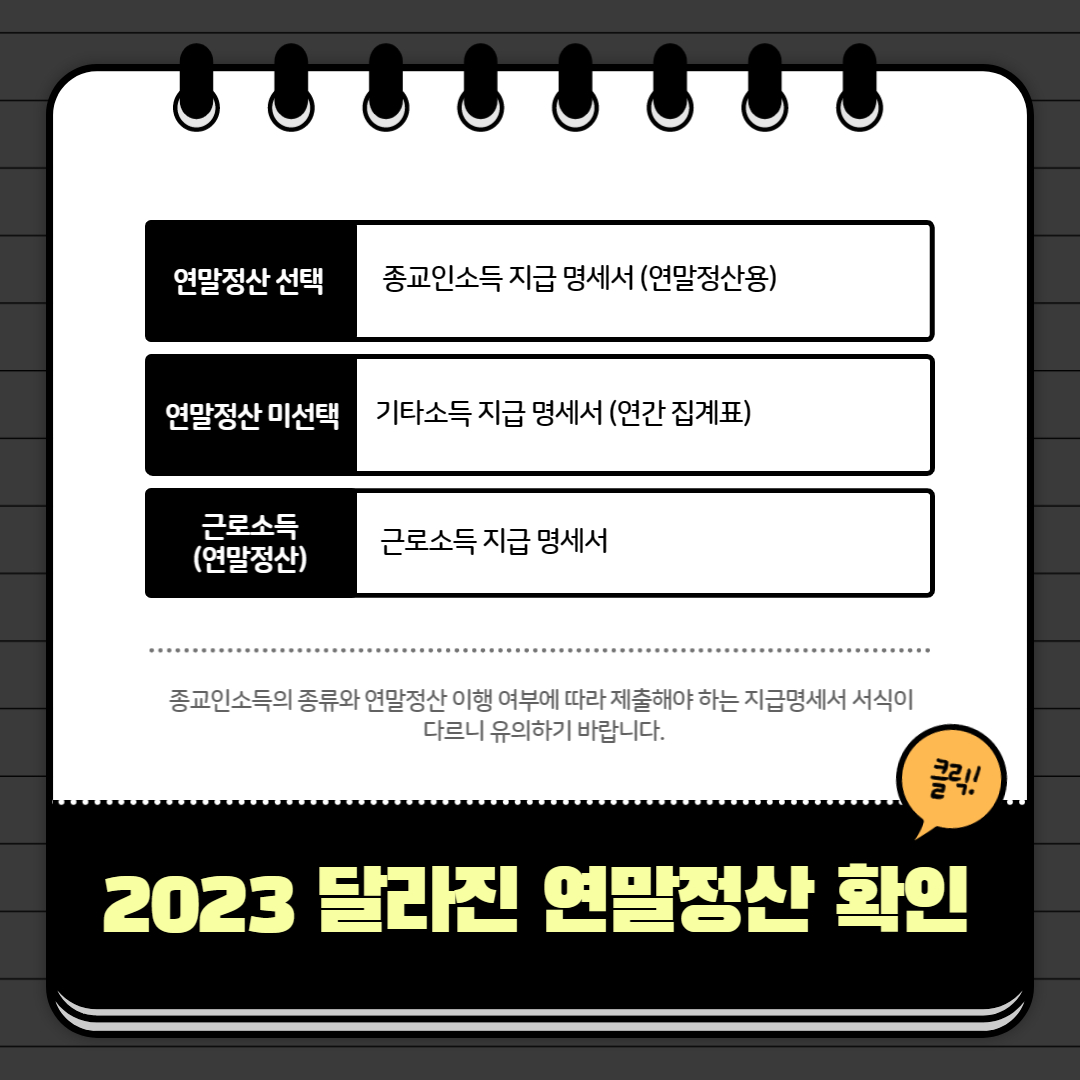 종교인소득 연말정산