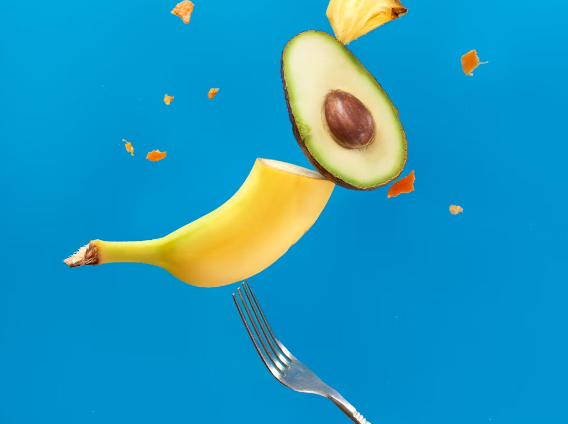 만성로에 좋은 바나나와 아보카도
