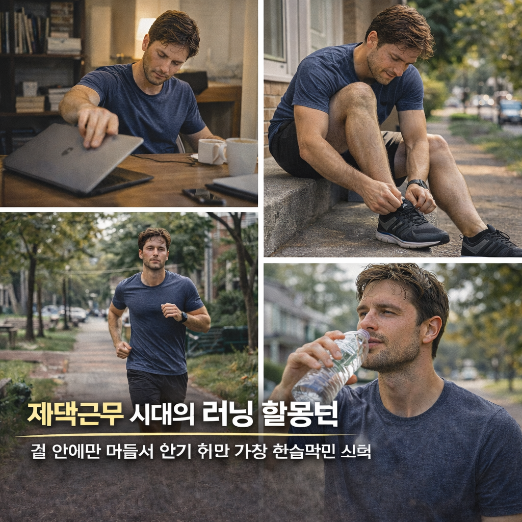 재택근무 러닝