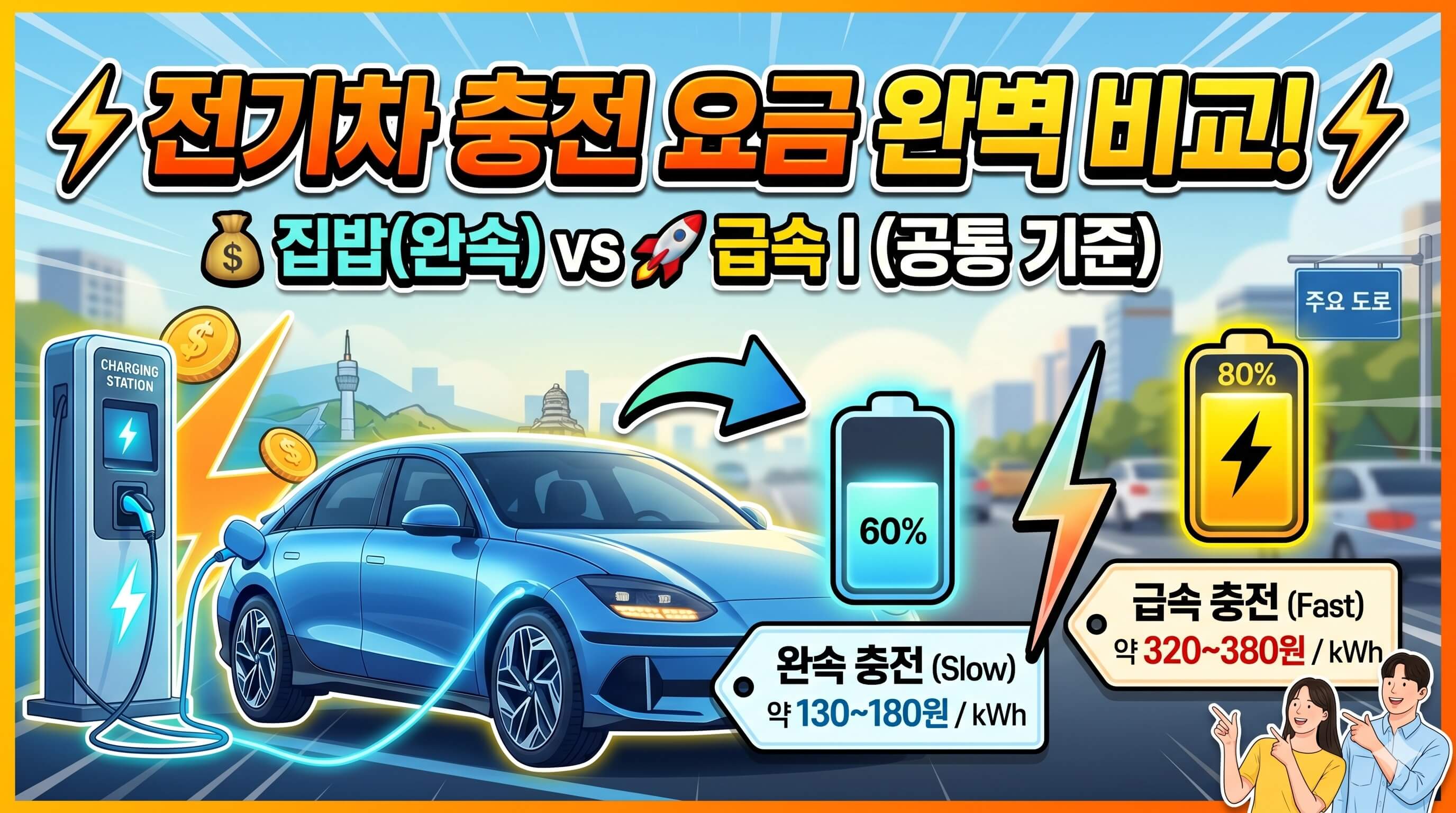 전기차 충전 요금 가이드
