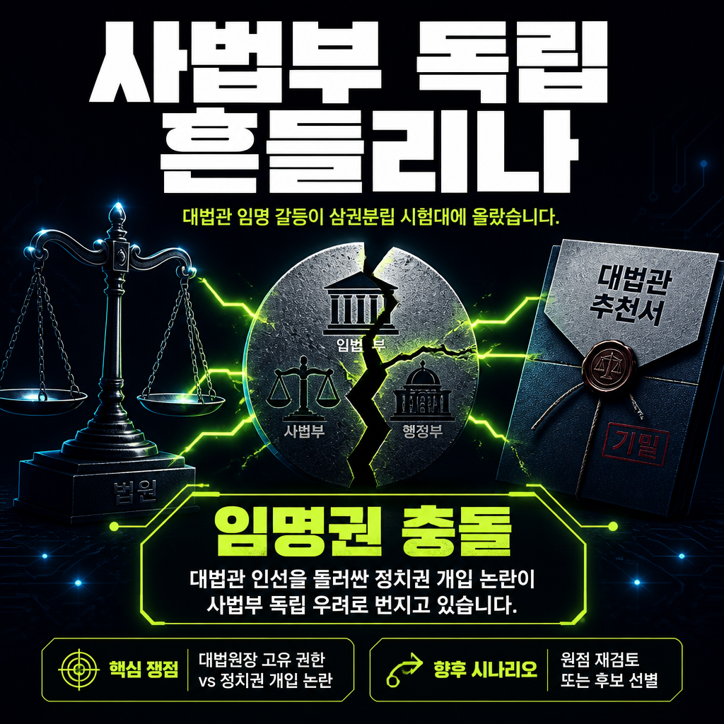사법부 독립 흔들리나
