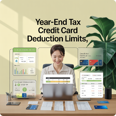 연말정산 카드공제 한도 이미지