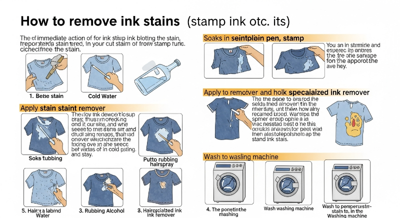 잉크 얼룩 제거법