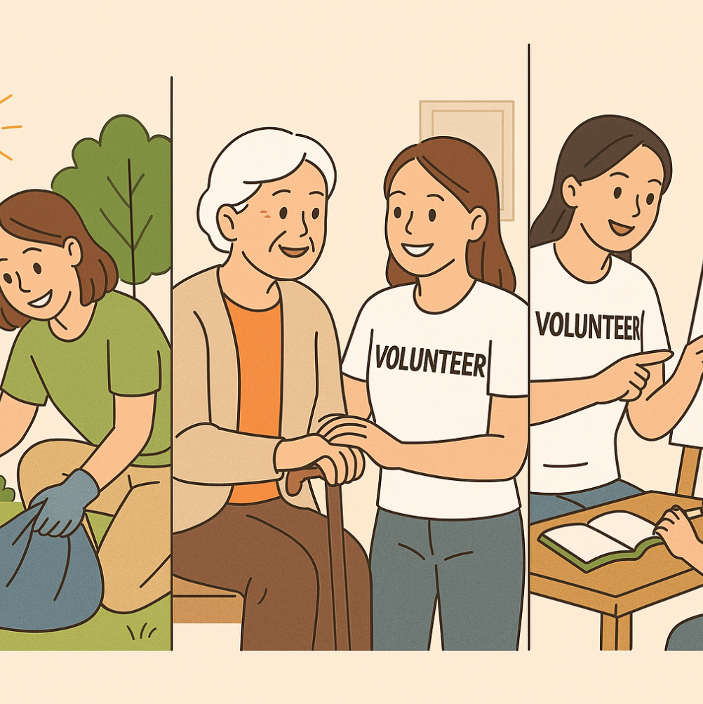 온라인모임으로 봉사활동