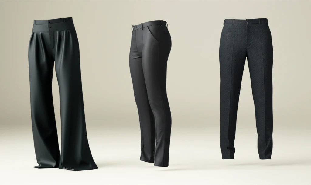 내 체형에 딱 맞는 바지핏 찾는 법:..