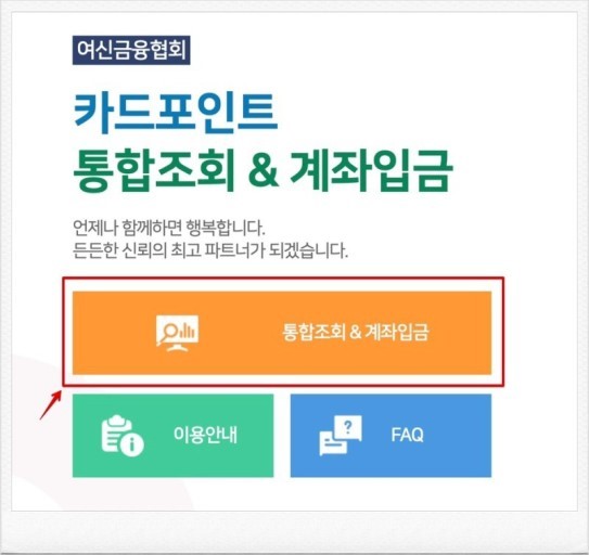 카드포인트 통합조회 시스템