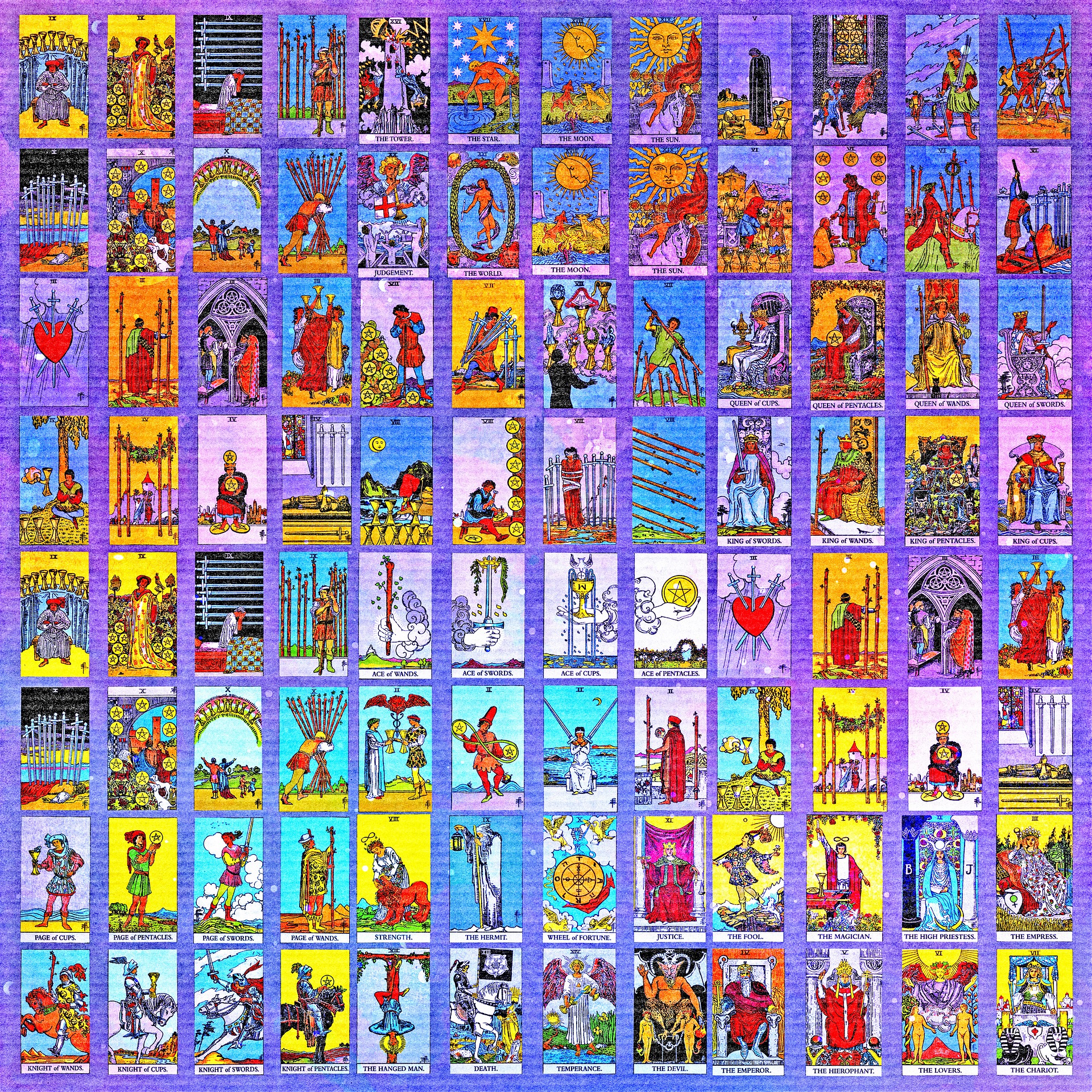 오늘의 타로, 오늘의 운세 무료로 보기