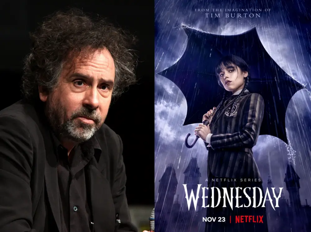 팀 버튼 감독과 웬즈데이