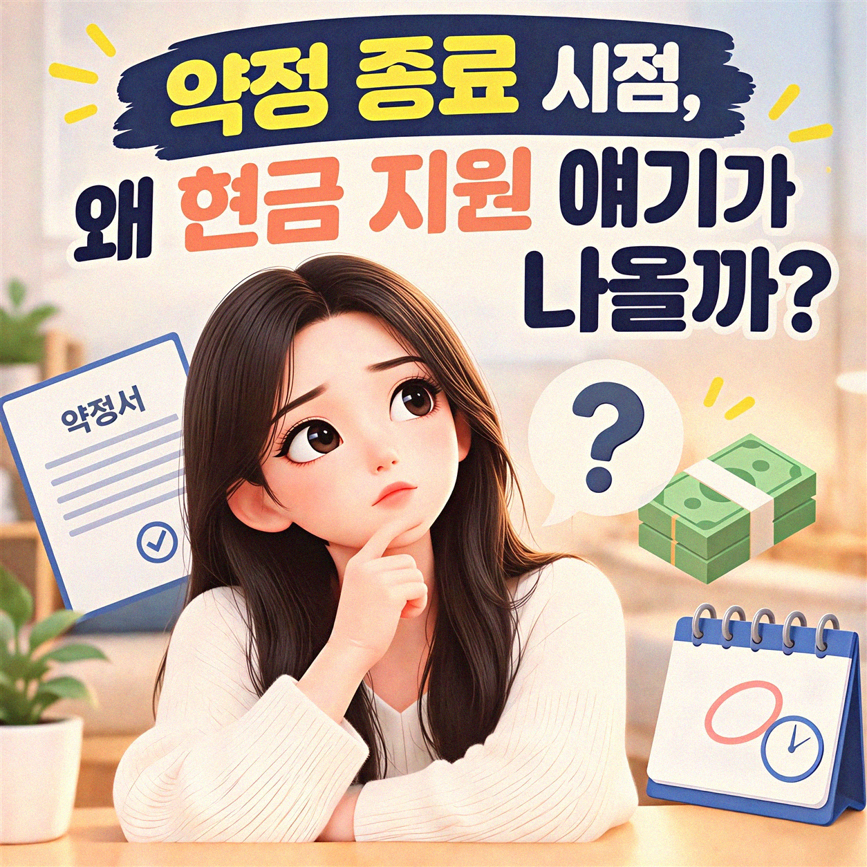 인터넷 3년 약정 끝나가는데, 현금 지원 받고 바꾸는 게 맞을까요?