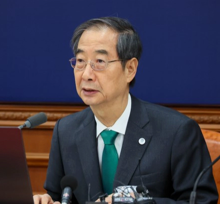 한덕수 국무총리 해임건의안 가결 상황