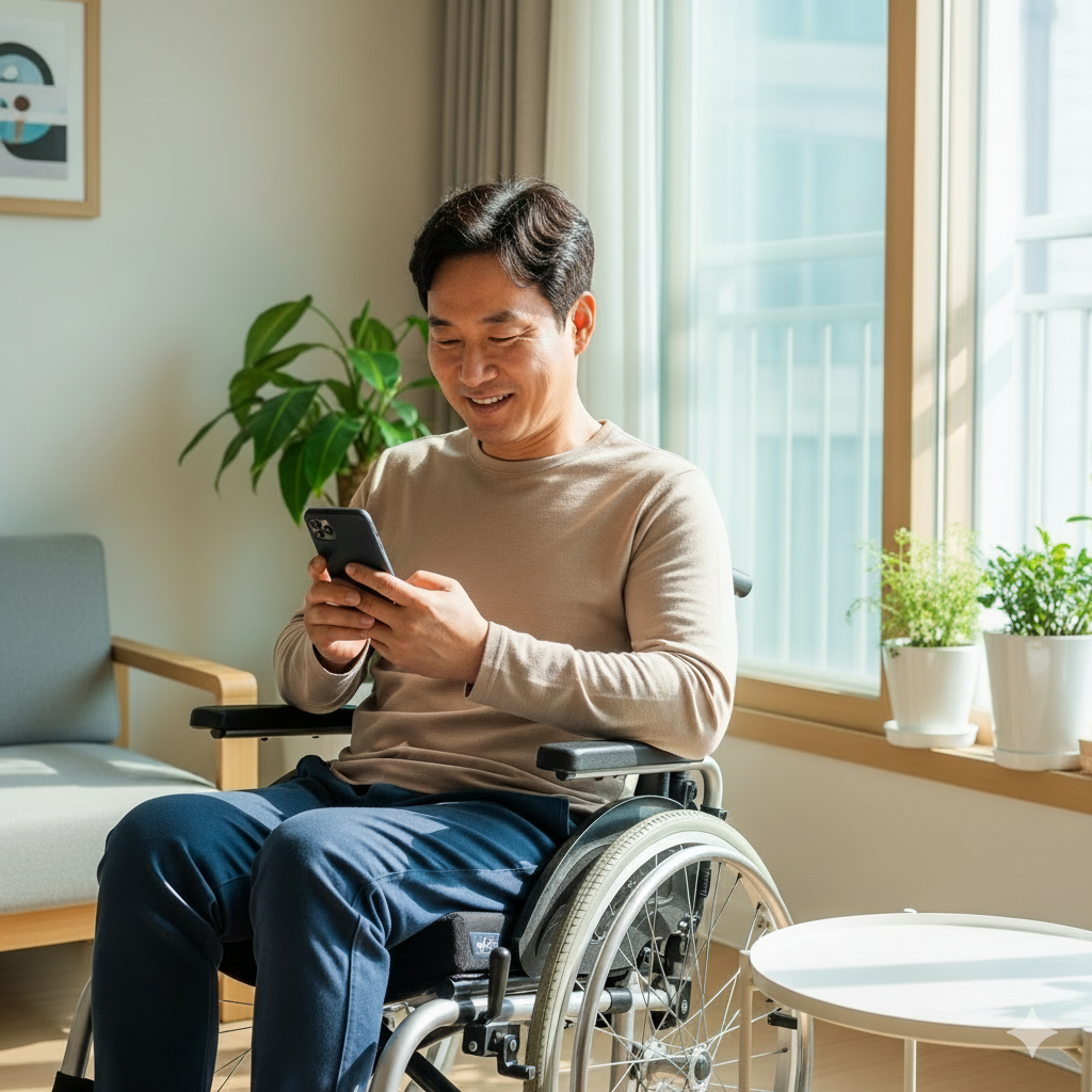 장애인콜택시 통합예약! 한번 가입으로 충청권 이용(출처 : 국토교통부)