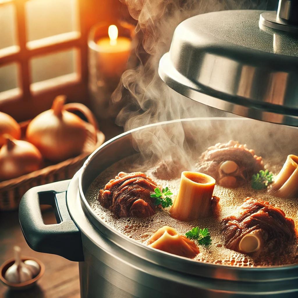 압력솥 우족탕 끓이는법