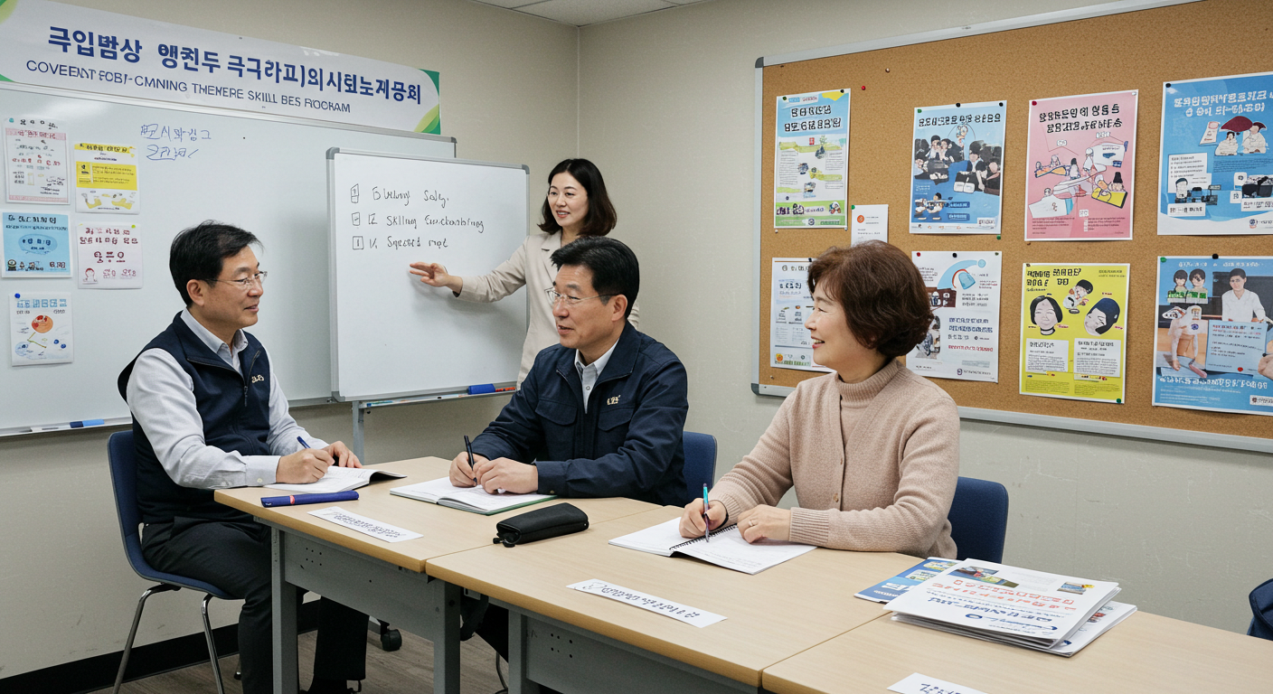 취업 준비 50대 면접 지원 관련 사진