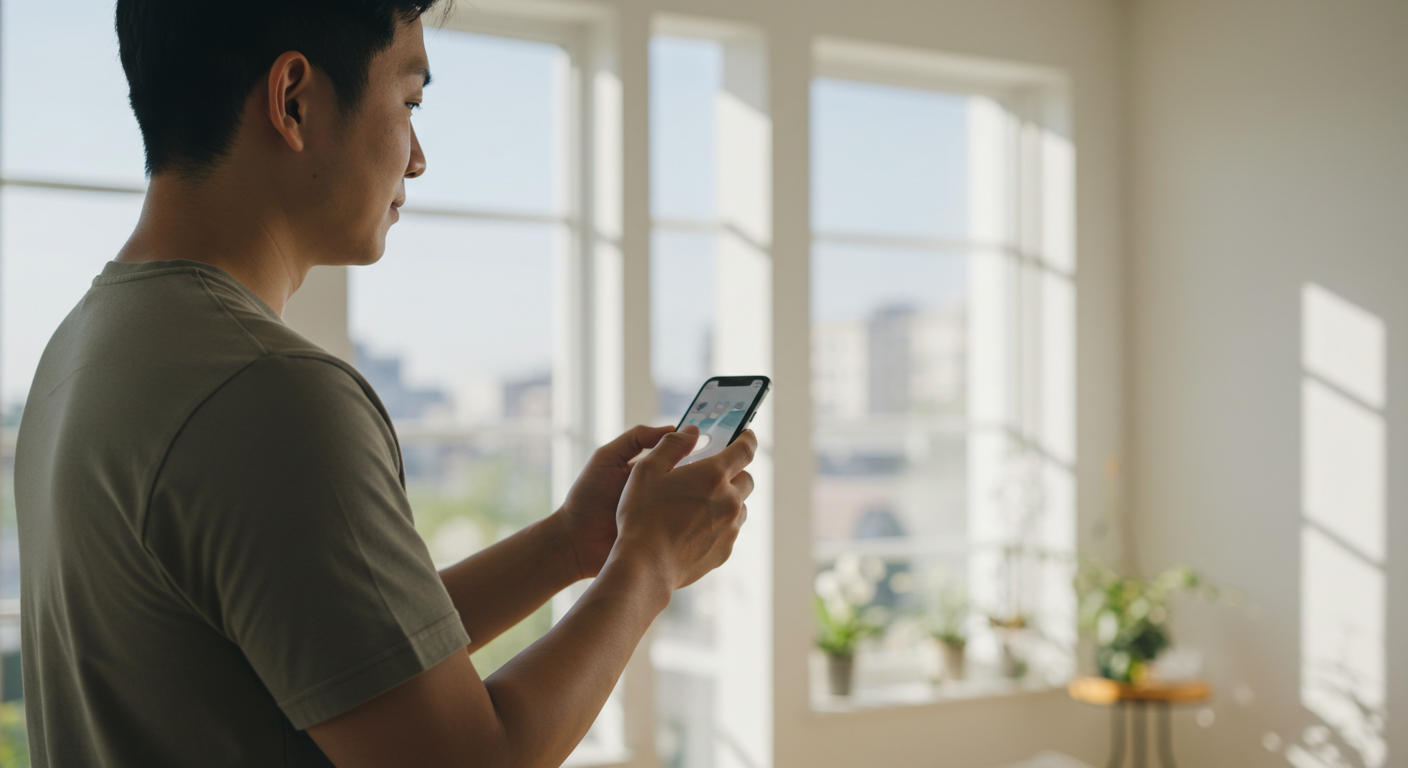 아이폰 화면 밝기 줄여 절약