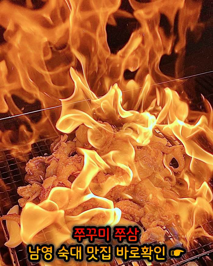 생방송투데이 남영동 숙대입구 철판 쭈꾸미 맛집