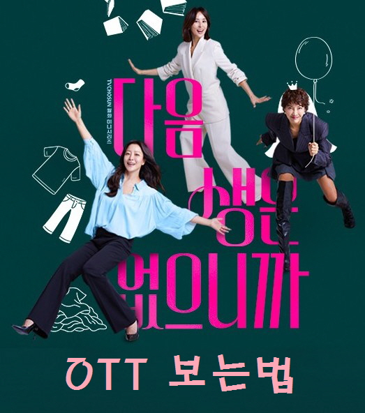 TV조선 드라마 다음생은 없으니까 OTT 보는법, 기본정보, 몇부작, 시청률, 등장인물, 인물관계도