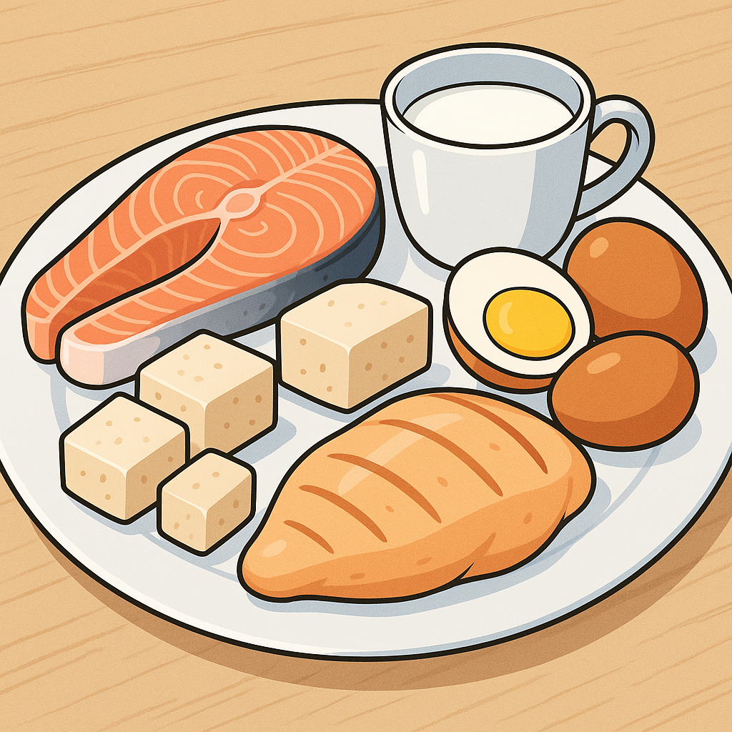 하루 단백질 섭취량, 얼마나 필요할까?