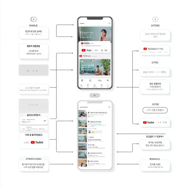 유튜브 쇼츠 스크립트 구조 인포그래픽 이미지