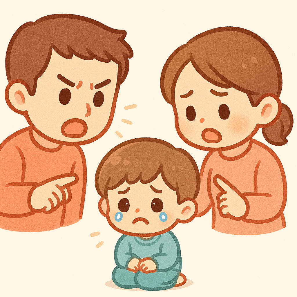 긍정어, 부정어로 훈육하는 부모