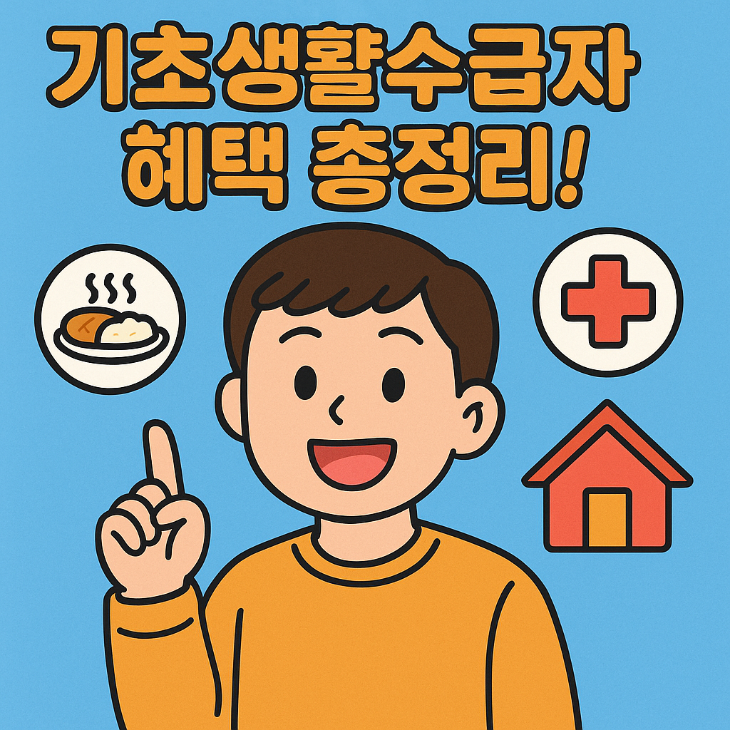 기초생활수급자 제도 - 자격 조건, 신청 방법, 혜택, 선정 기준, 대상