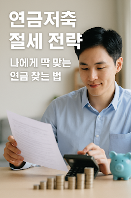 연금저축 절세 전략 – 나에게 딱 맞는 연금 찾는 법
