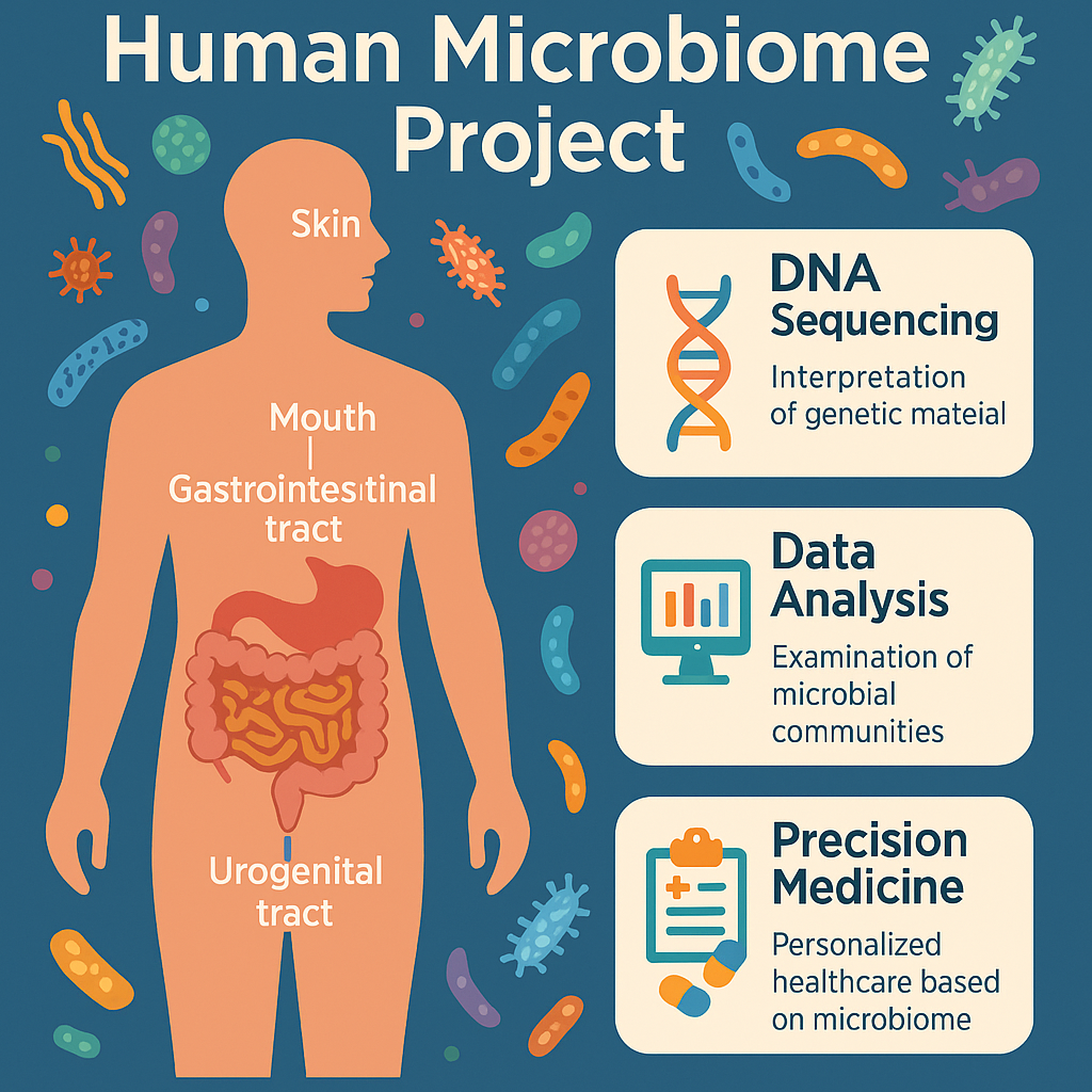 인간 마이크로바이옴 프로젝트(HMP) 관련 사진