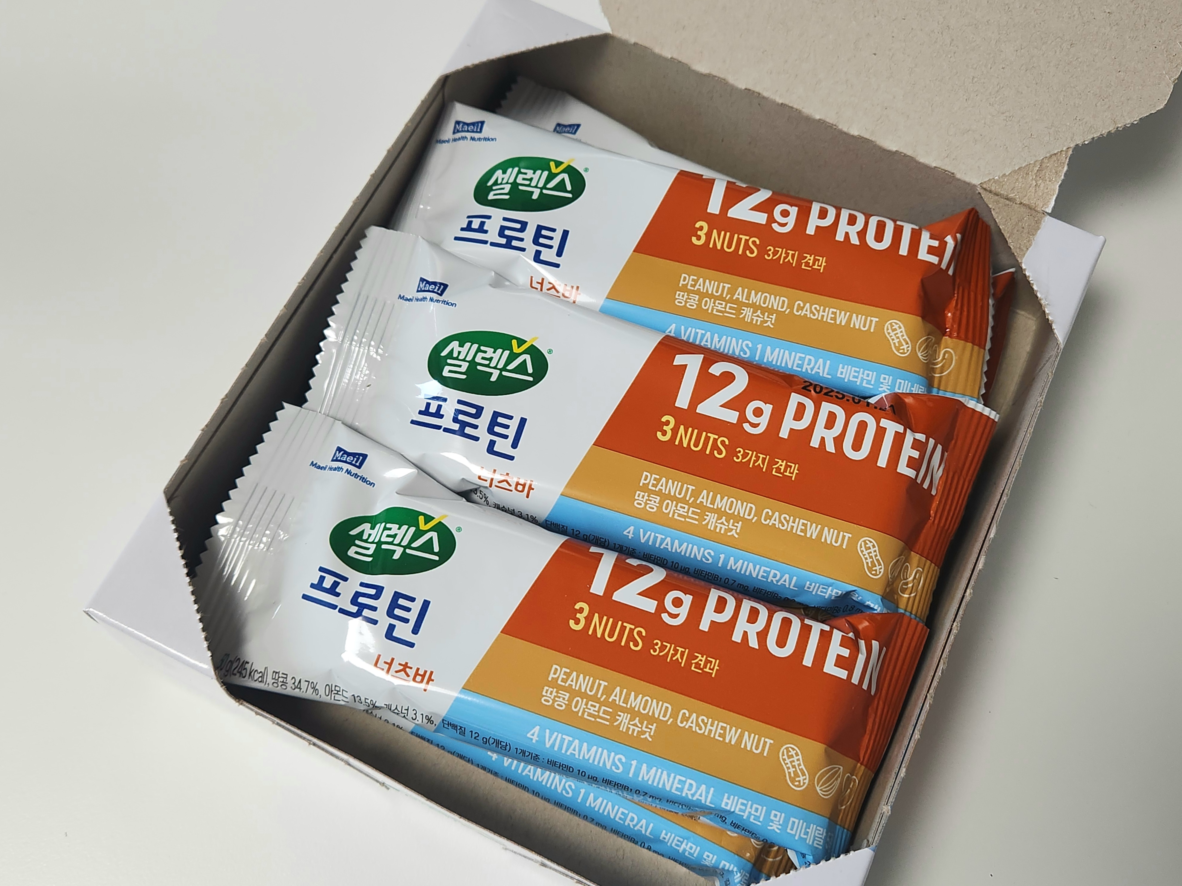 단백질 보충제 셀렉스 프로틴 너츠바