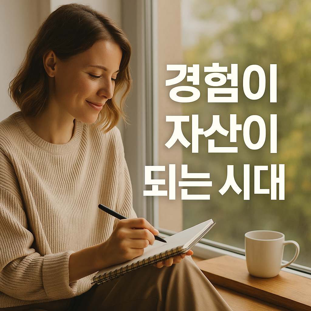 경험이 자산이 되는 시대