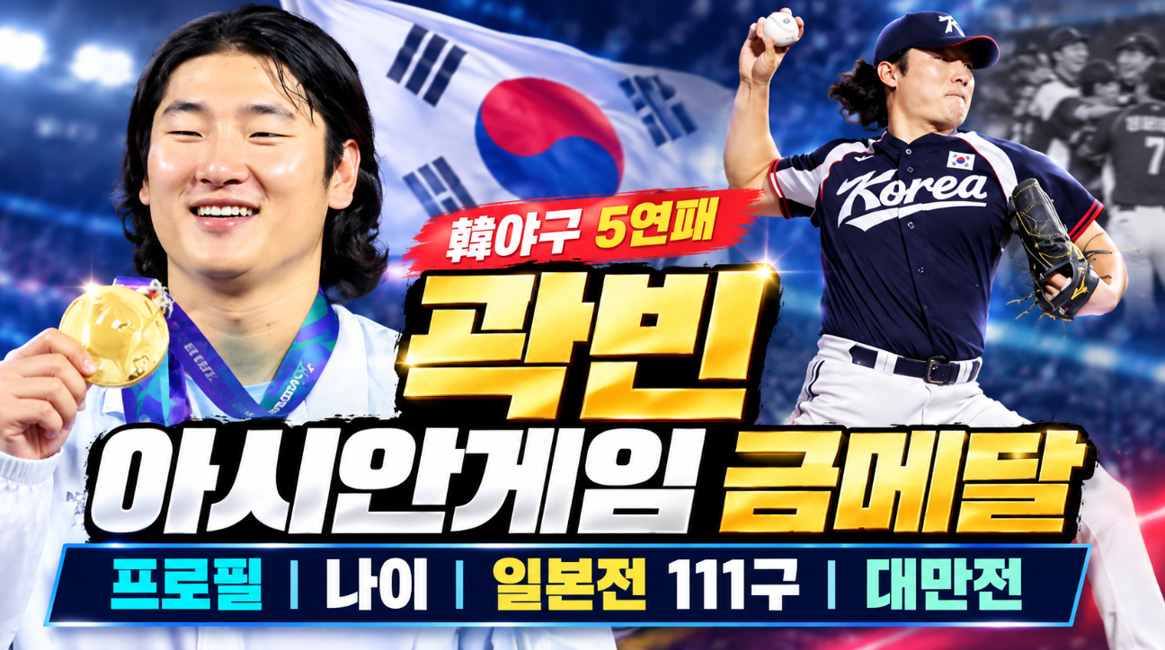 곽빈 금메달|프로필 나이·아시안게임