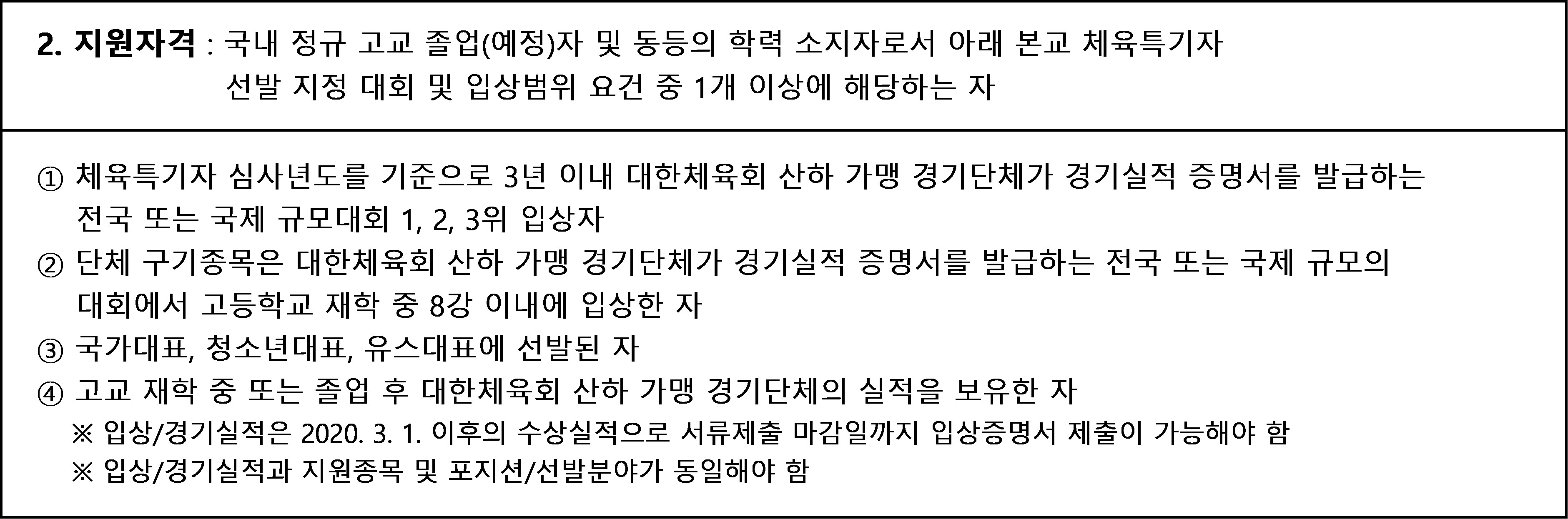 한양대학교 수시 모집