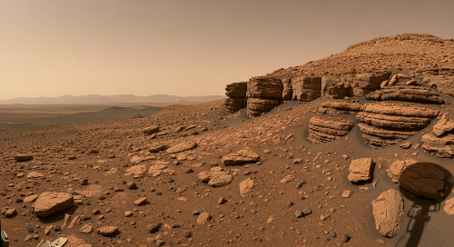 화성 표면 사진