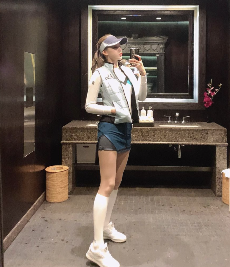 '골프에 반하다' 문정현 프로 미녀골퍼