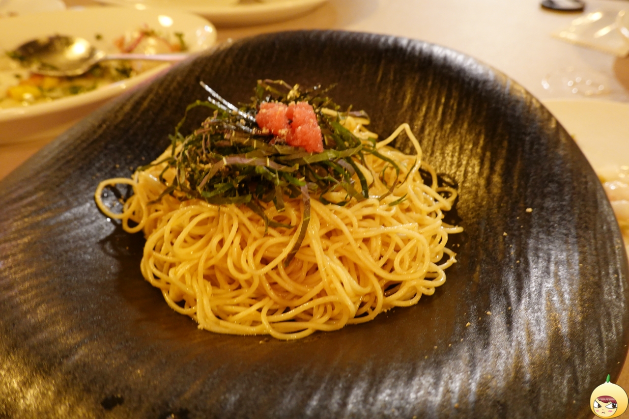 콜드 들기름 파스타