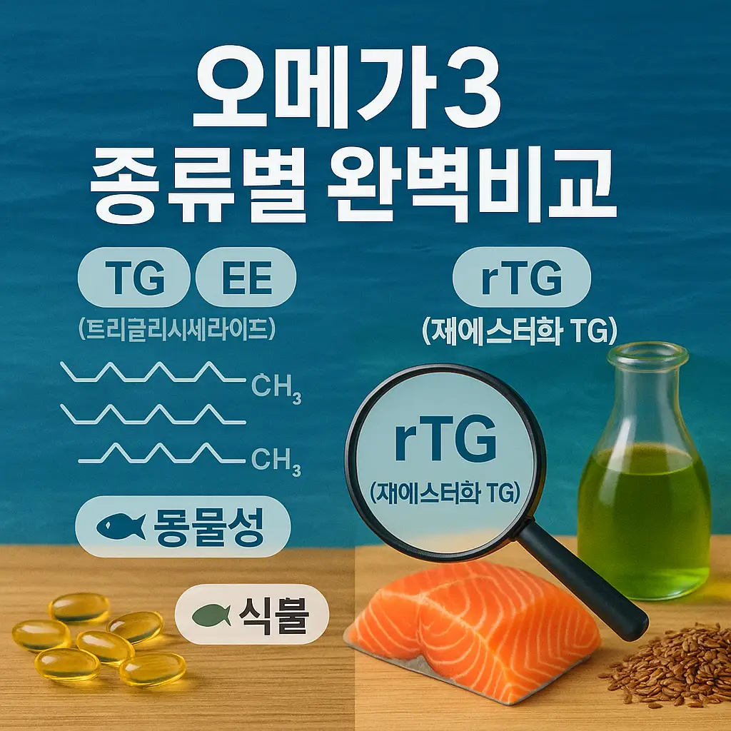 올바른 오메가3 선택 가이드