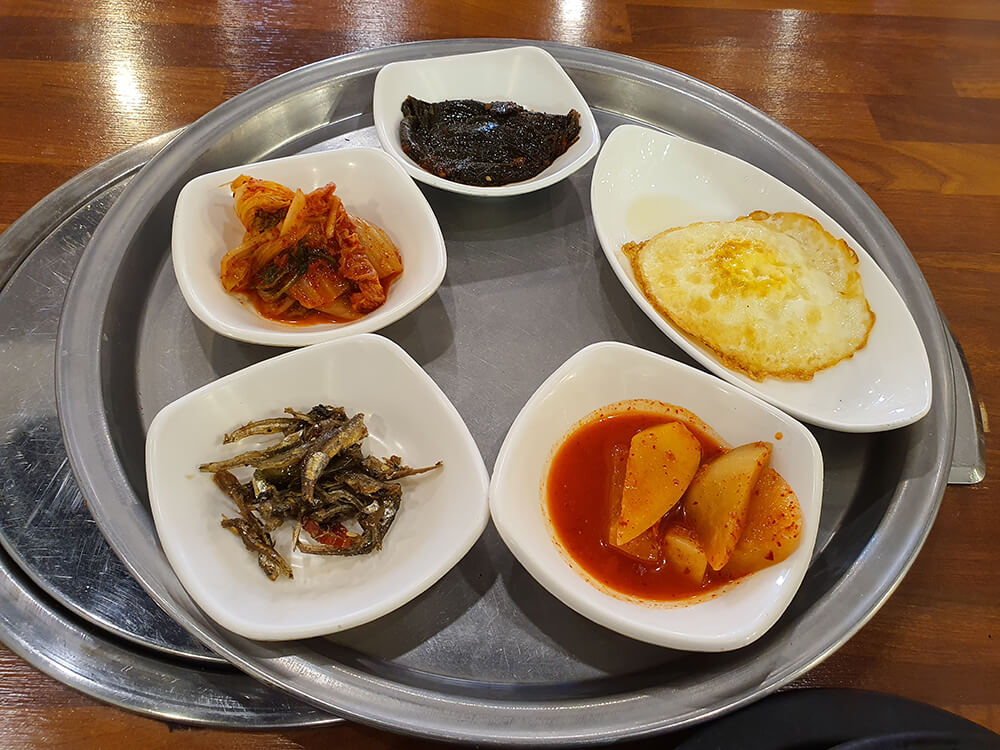 양수리맛집 기본반찬