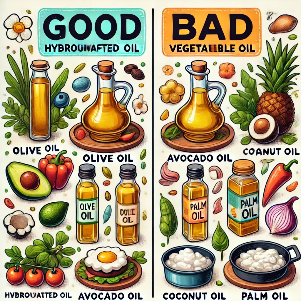 다이어트 시 좋은기름과 나쁜기름과 올바른 지방 섭취법