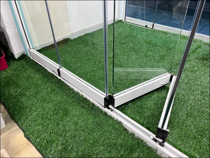 신형 글라스폴딩도어