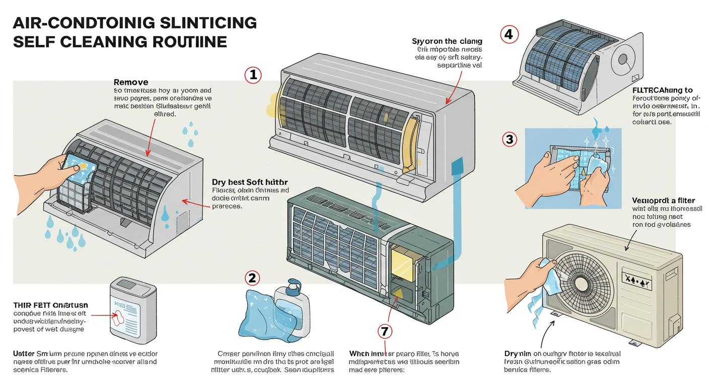 에어컨 냄새 잡는 셀프 청소 8단계 루틴- 거실 가득 ‘쉰 냄새’… 드라이버 하나로 해결!
