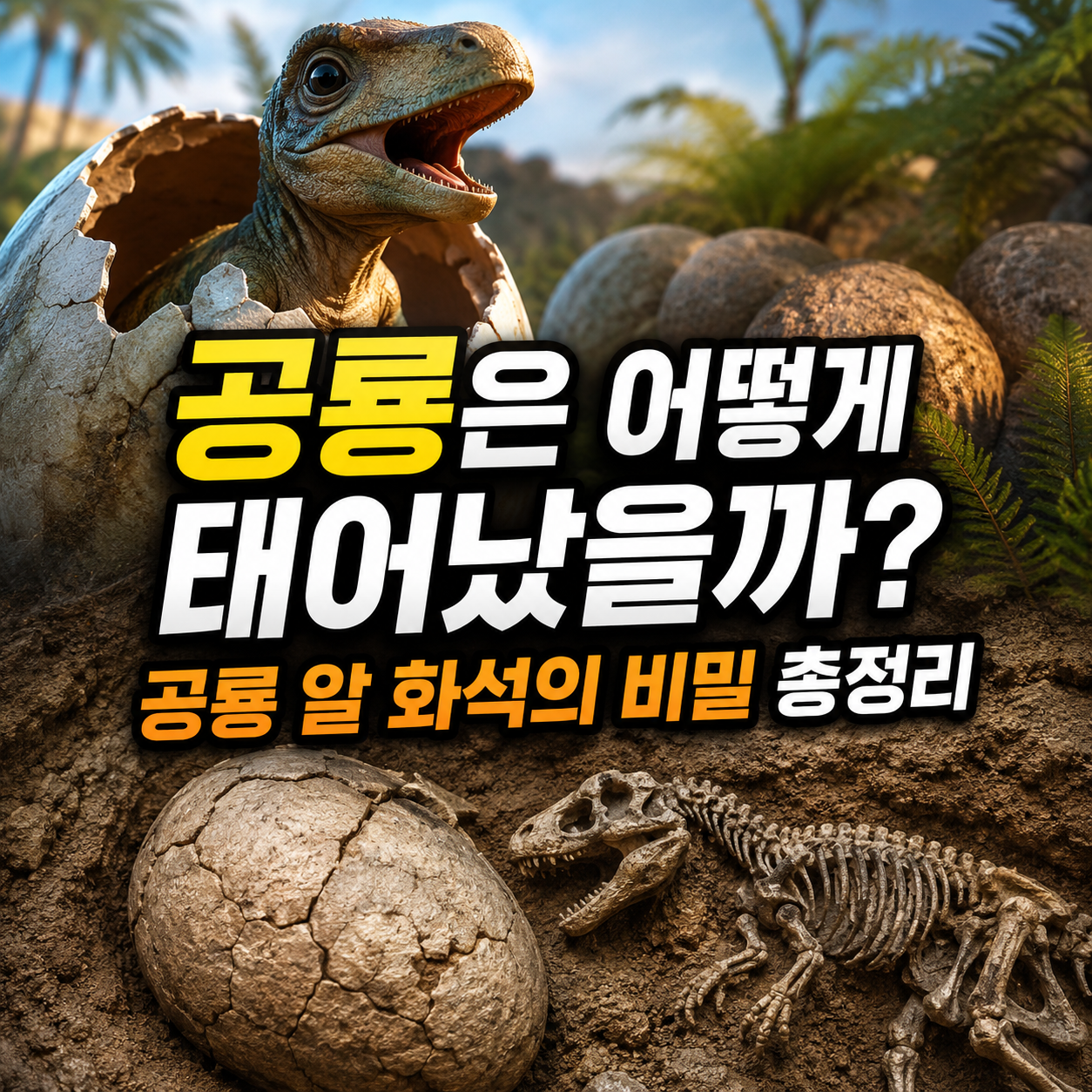 공룡은 어떻게 태어났을까