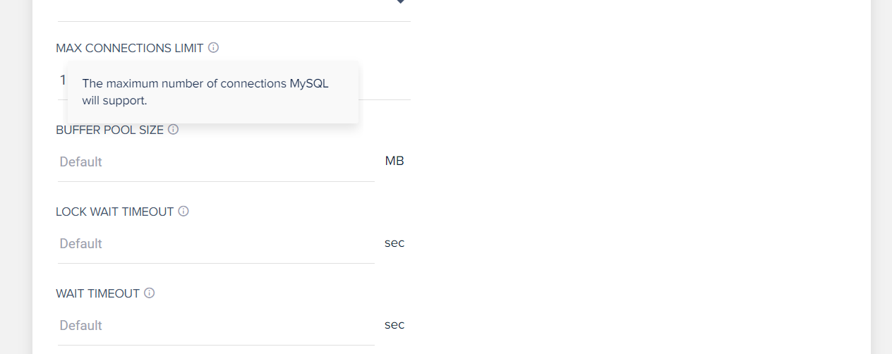 클라우드웨이즈 Max Connections Limit 설정하기