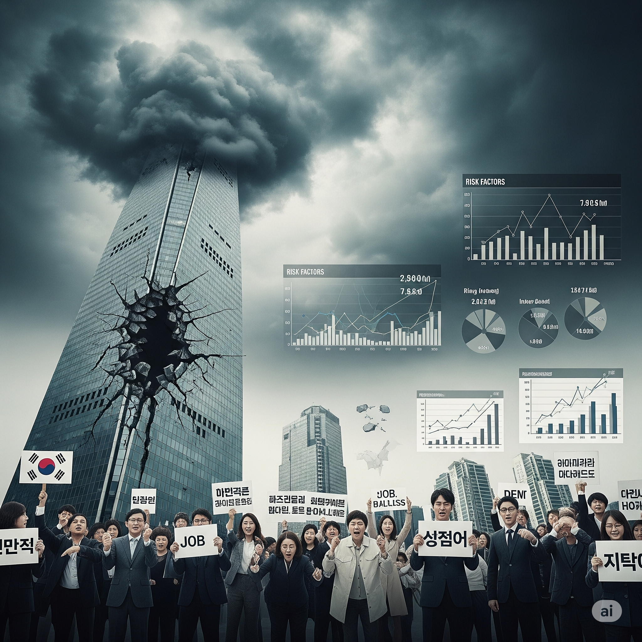 가계 부채와 부동산 시장의 관계 분석 이미지