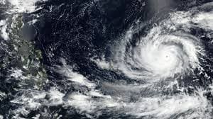 13호 추석 태풍 버빙카 경로 현재위치